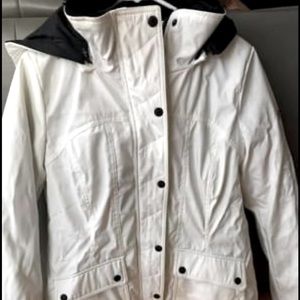 White winter jacket
